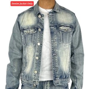 Light Blue Washed Denim Jacket